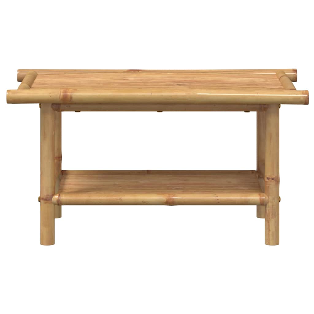 vidaXL Stolik kawowy, 70x40x35 cm, bambusowy