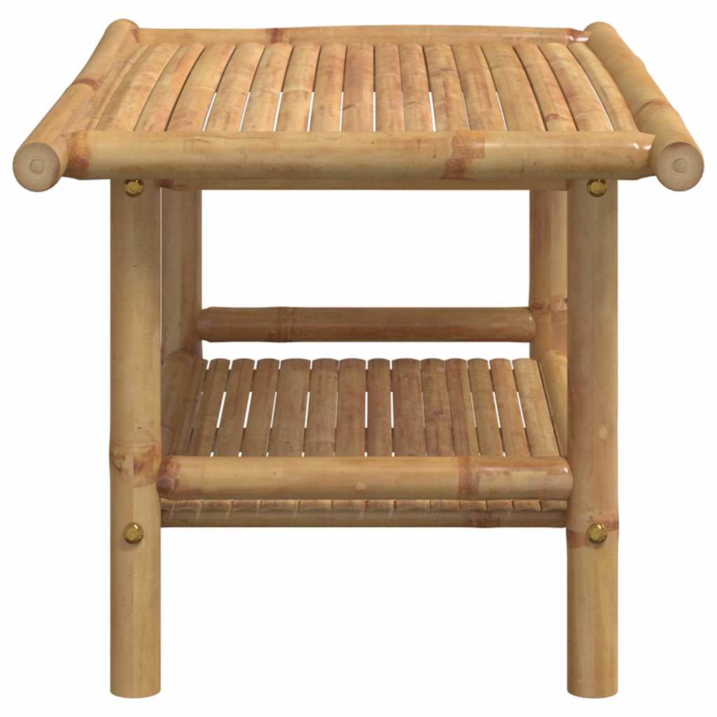 vidaXL Stolik kawowy, 70x40x35 cm, bambusowy