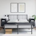 vidaXL Szafki nocne, 2 szt., antracytowe, 36x39x68 cm, stal