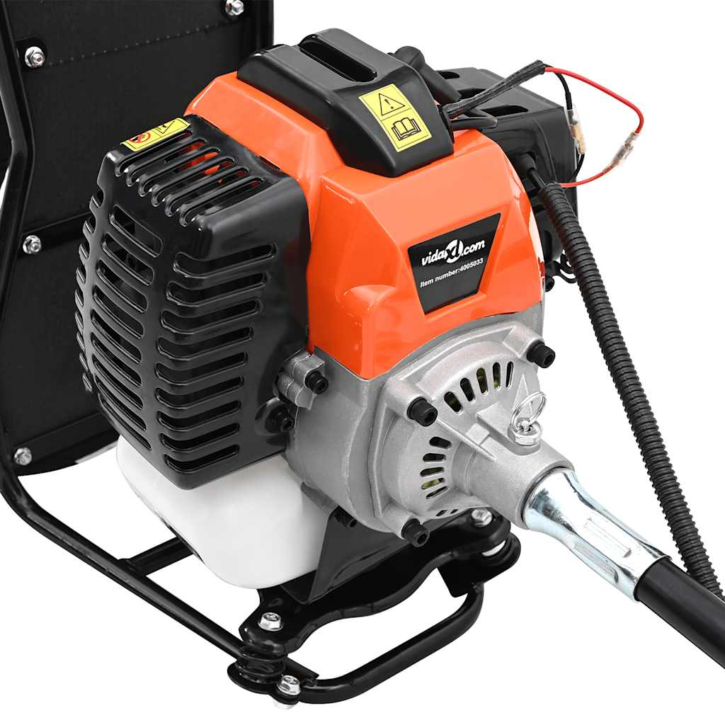 vidaXL Plecakowa kosiarka do krzaków Design Orange 52 cm3 1,45 kW