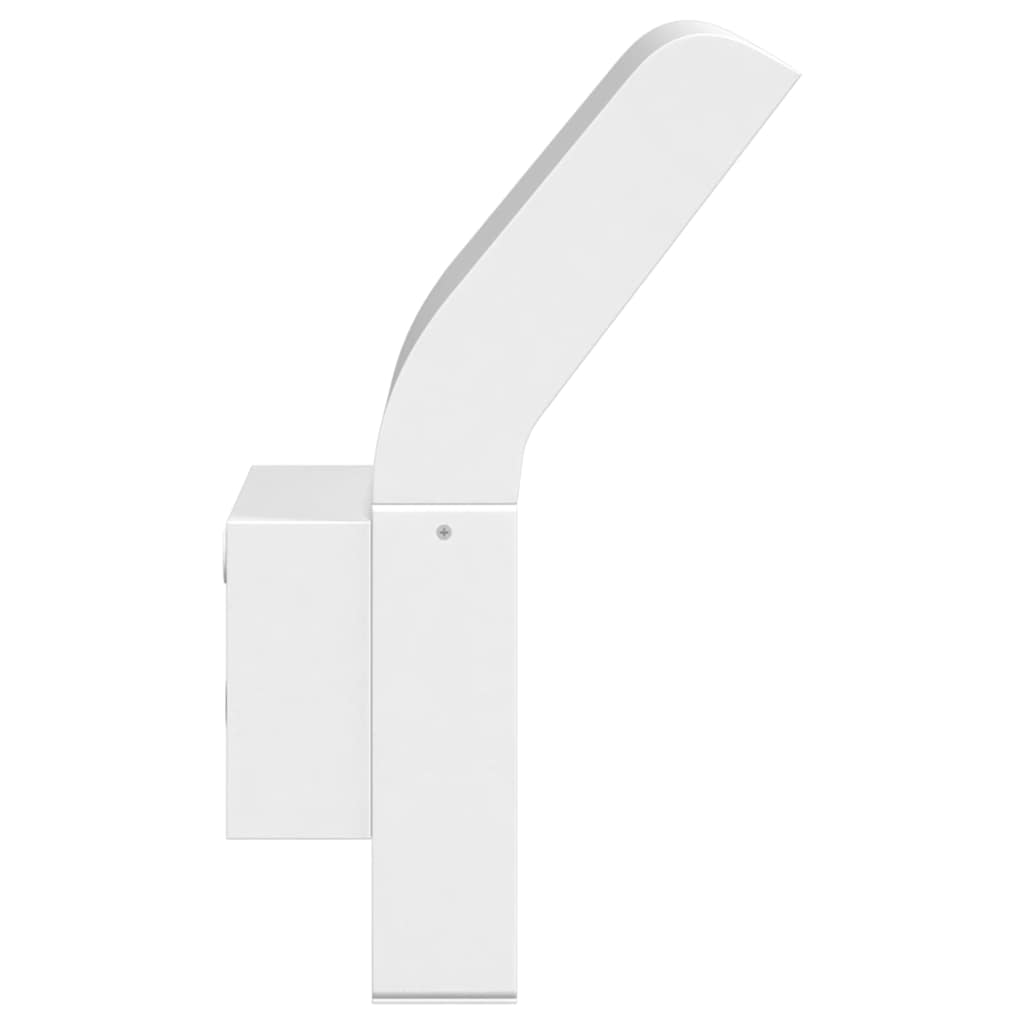 vidaXL Zewnętrzny kinkiet LED, biały, odlewane aluminium
