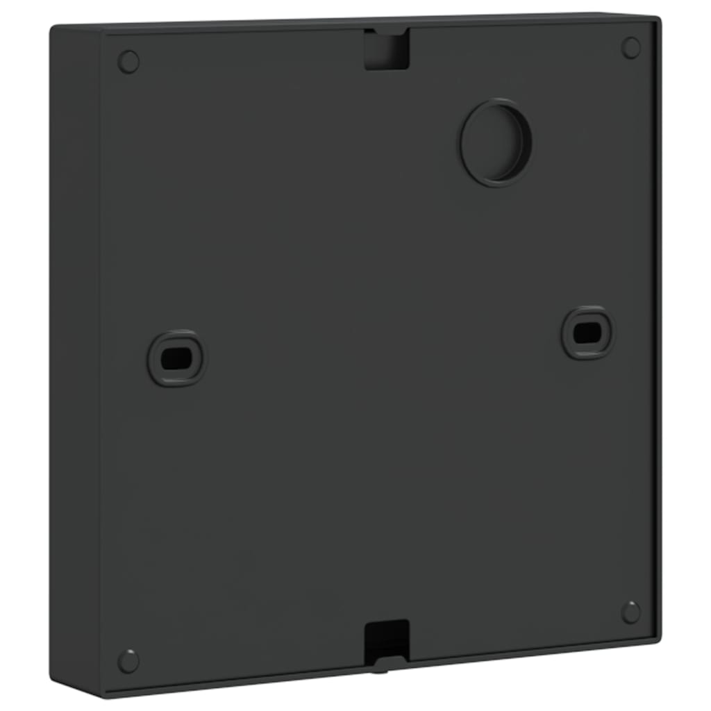 vidaXL Zewnętrzny kinkiet LED, czarny, odlewane aluminium