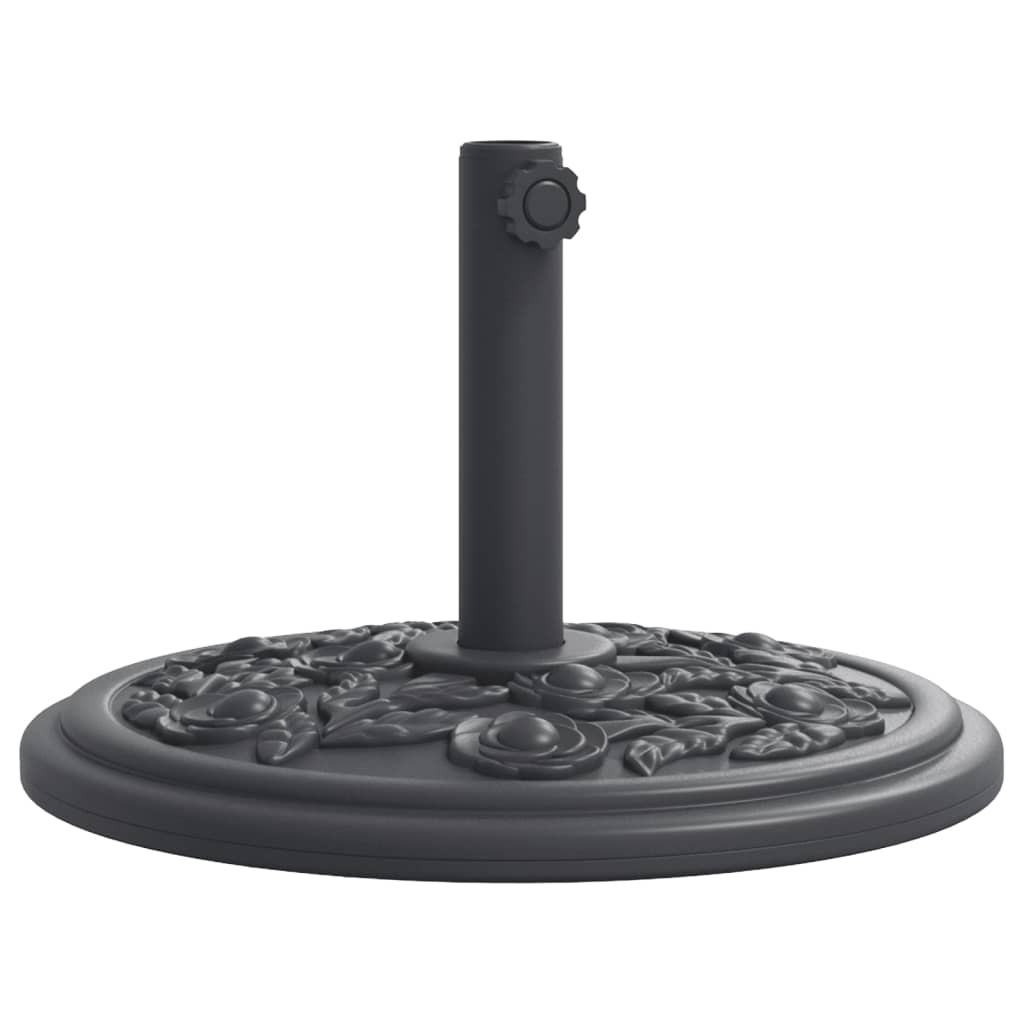vidaXL Podstawa do parasola, do słupków Ø38/48 mm, 12 kg, okrągła