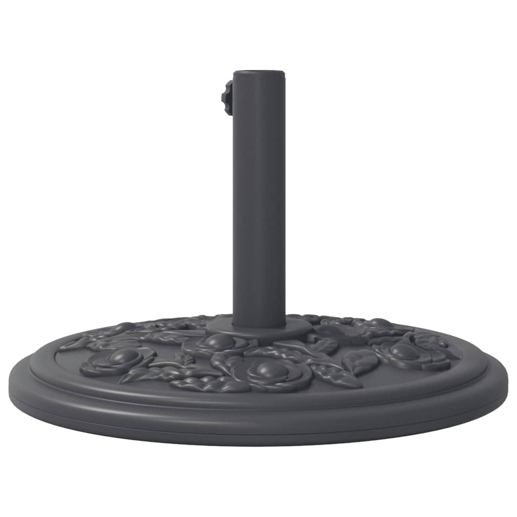 vidaXL Podstawa do parasola, do słupków Ø38/48 mm, 12 kg, okrągła
