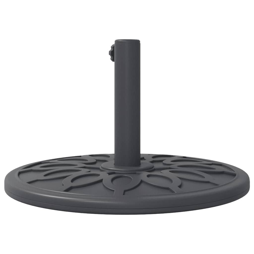 vidaXL Podstawa do parasola, do słupków Ø38/48 mm, 12 kg, okrągła