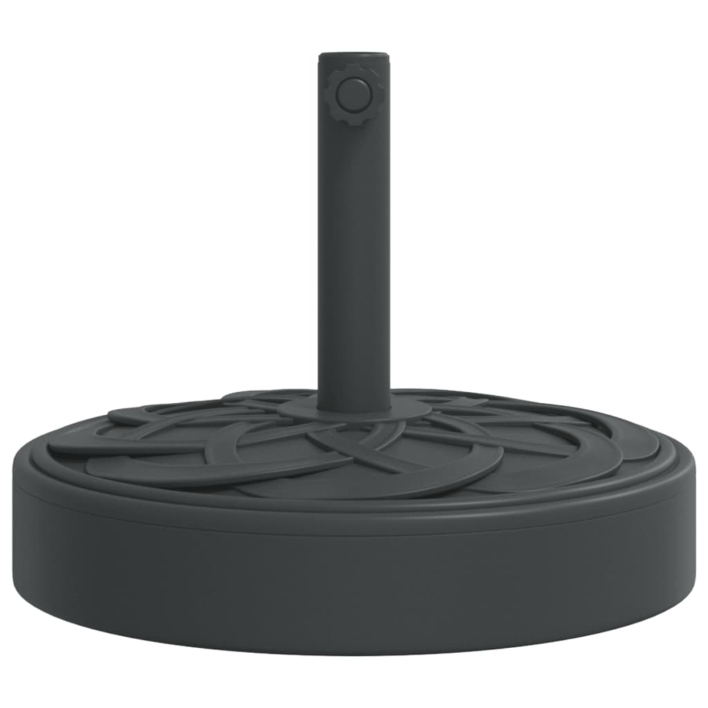 vidaXL Podstawa do parasola, do słupków Ø38/48 mm, 25 kg, okrągła