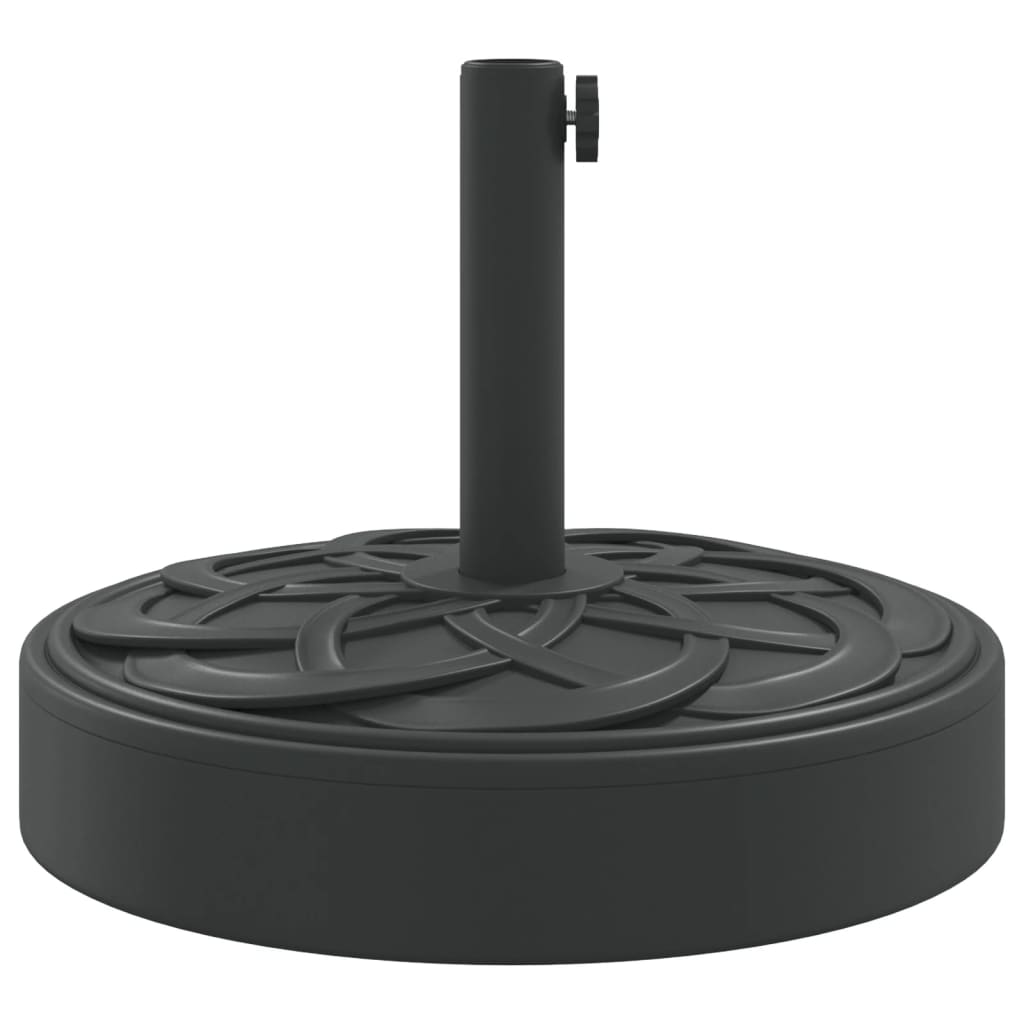 vidaXL Podstawa do parasola, do słupków Ø38/48 mm, 25 kg, okrągła