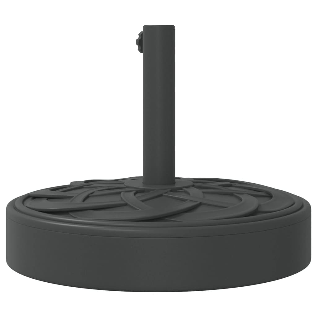 vidaXL Podstawa do parasola, do słupków Ø38/48 mm, 25 kg, okrągła