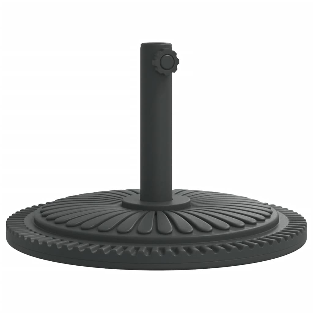 vidaXL Podstawa do parasola, do słupków Ø38/48 mm, 12 kg, okrągła