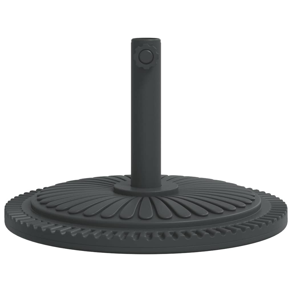 vidaXL Podstawa do parasola, do słupków Ø38/48 mm, 12 kg, okrągła
