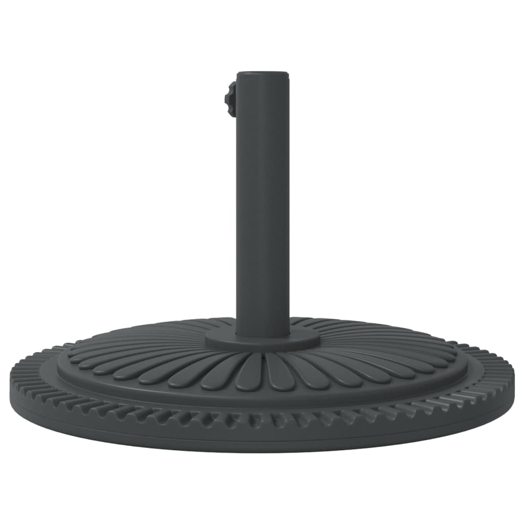 vidaXL Podstawa do parasola, do słupków Ø38/48 mm, 12 kg, okrągła