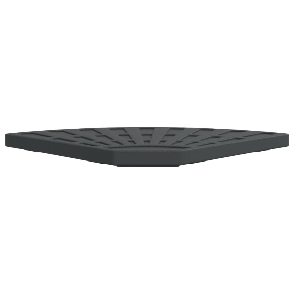 vidaXL Obciążnik do parasoli ze stojakiem krzyżowym, 14 kg