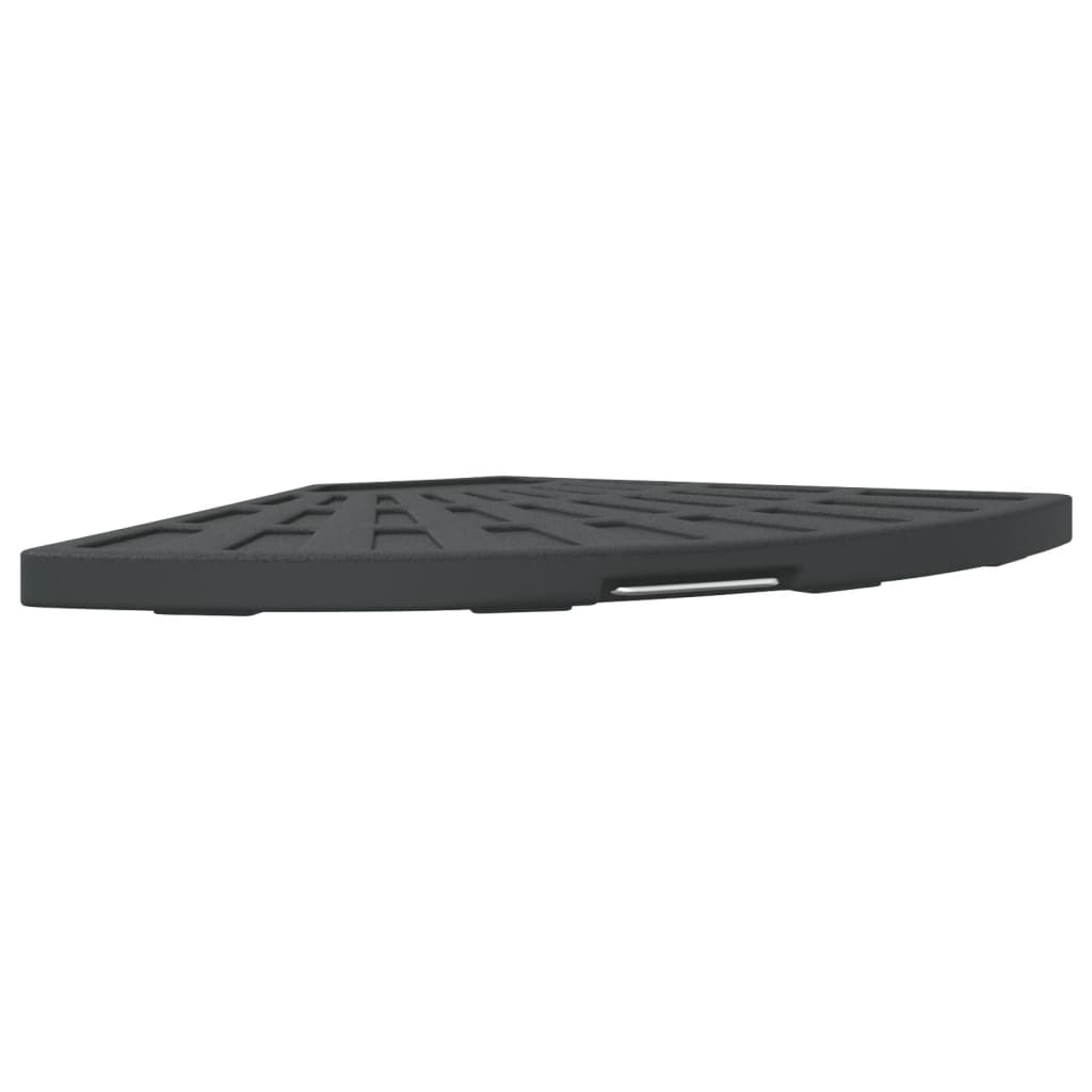 vidaXL Obciążnik do parasoli ze stojakiem krzyżowym, 14 kg
