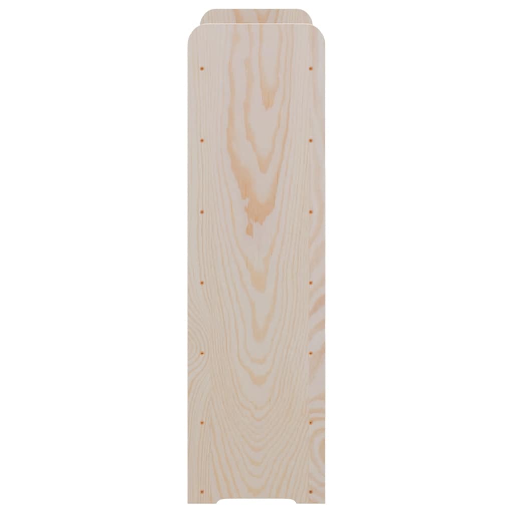 vidaXL Stojak na wino, 67,5x25x87 cm, lite drewno sosnowe