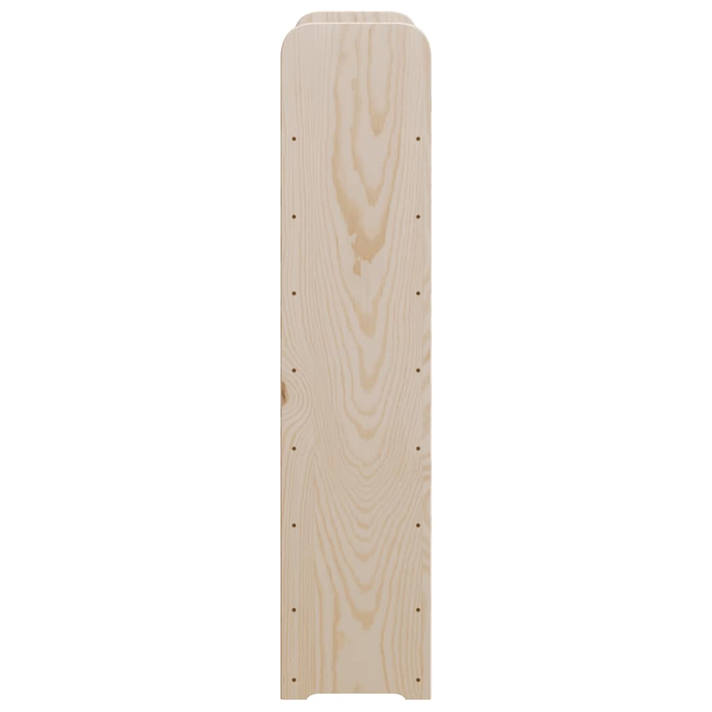 vidaXL Stojak na wino, z górną półką, 72,5x25x111,5 cm, drewno sosnowe
