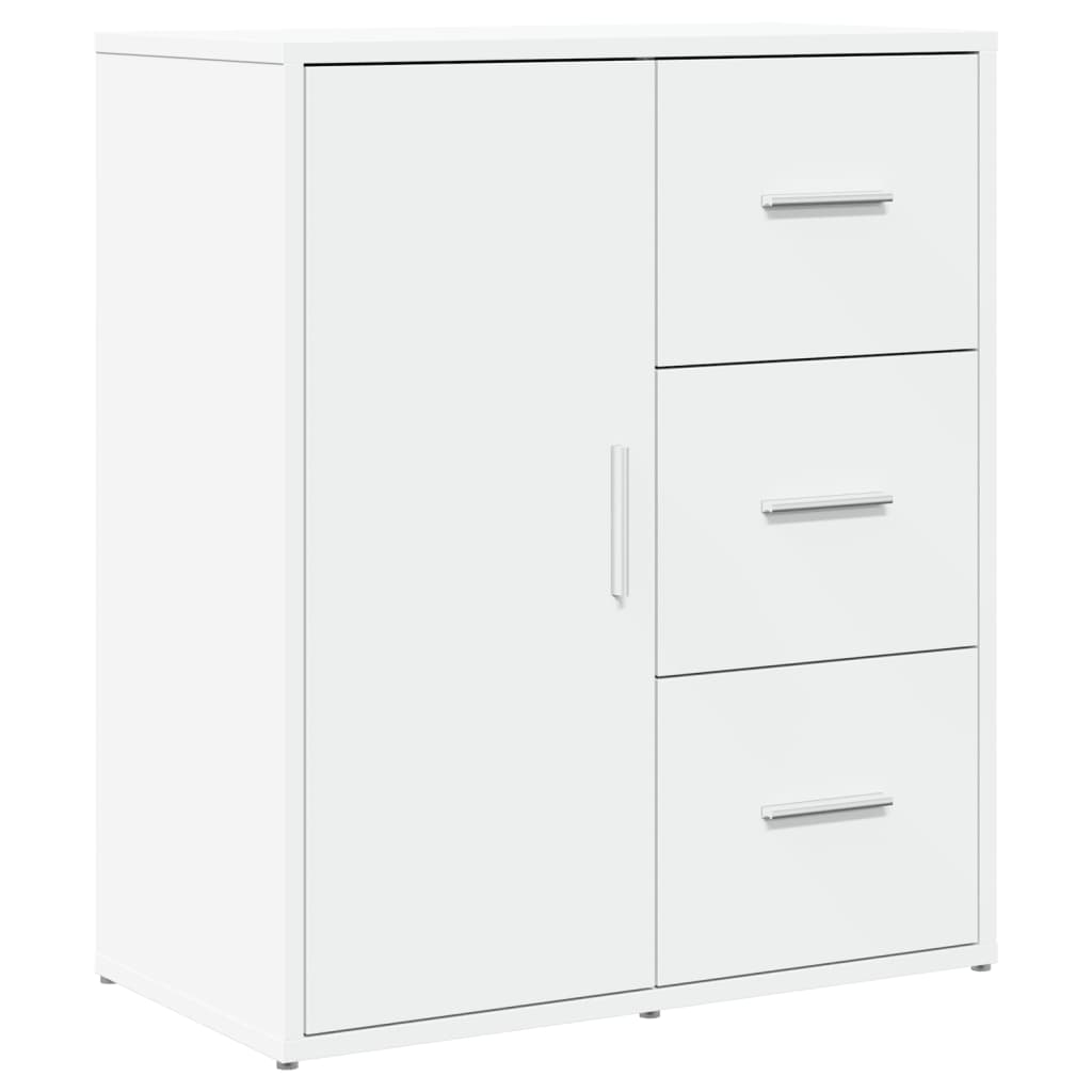 vidaXL Szafki, 2 szt., białe, 60x31x70 cm, materiał drewnopochodny
