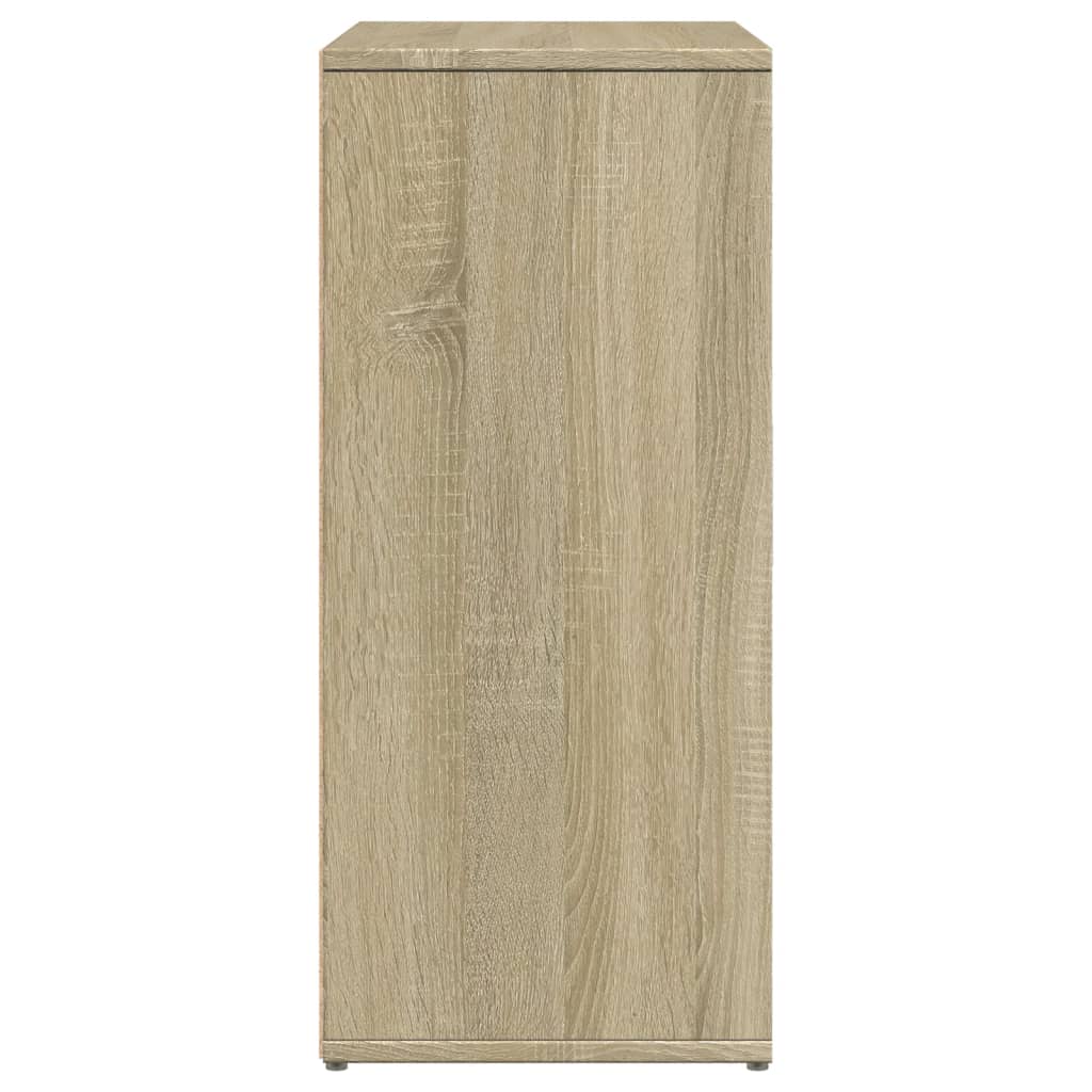 vidaXL Szafki, 2 szt., dąb sonoma, 60x31x70cm, materiał drewnopochodny