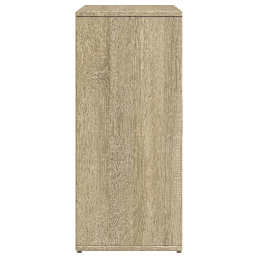 vidaXL Szafki, 2 szt., dąb sonoma, 60x31x70cm, materiał drewnopochodny
