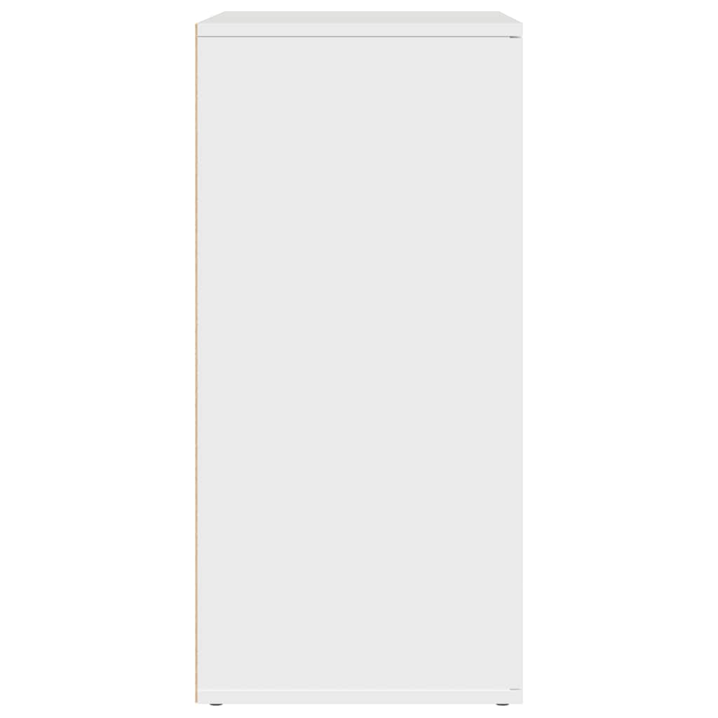 vidaXL Szafki, 2 szt., białe, 79x38x80 cm, materiał drewnopochodny