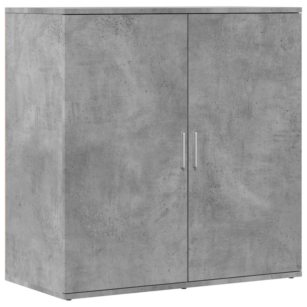 vidaXL Szafki, 2 szt., szarość betonu, 79x38x80 cm