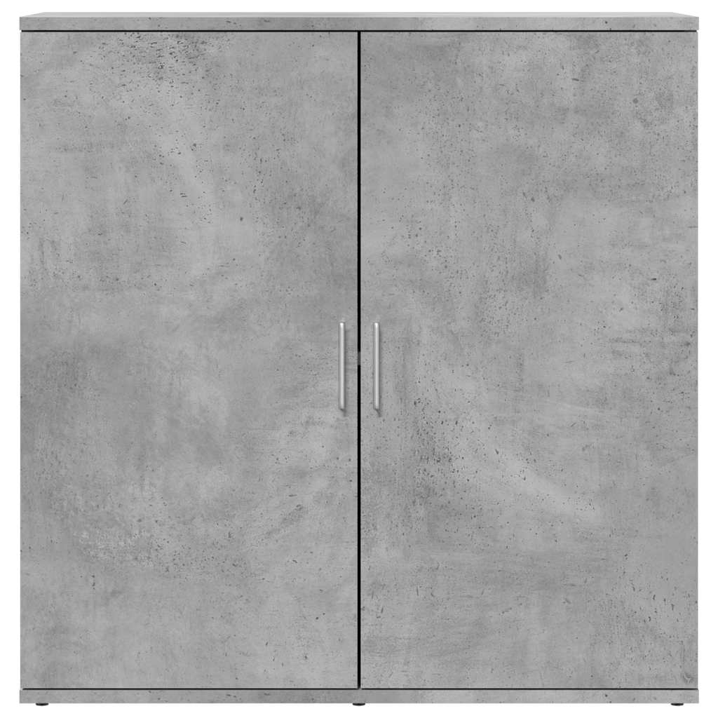 vidaXL Szafki, 2 szt., szarość betonu, 79x38x80 cm
