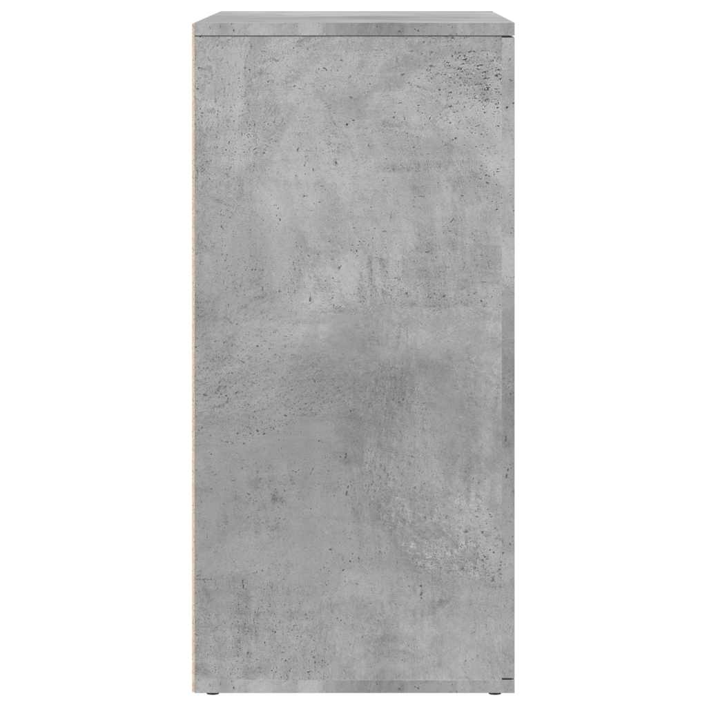 vidaXL Szafki, 2 szt., szarość betonu, 79x38x80 cm