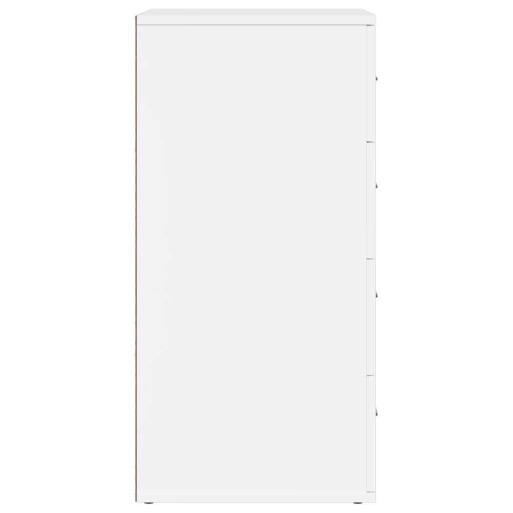 vidaXL Szafki, 2 szt., białe, 60x39x80 cm, materiał drewnopochodny