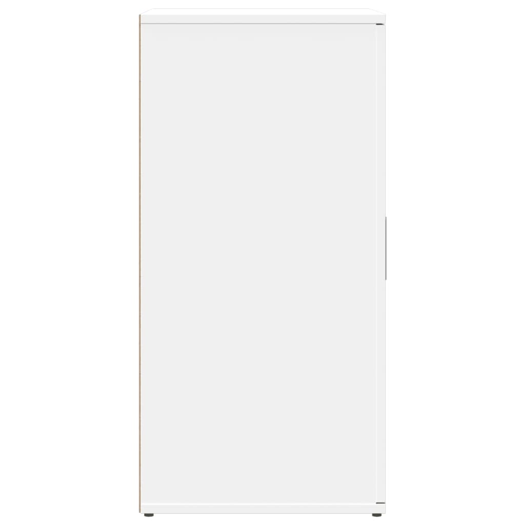 vidaXL Szafki, 2 szt., białe, 59x39x80 cm, materiał drewnopochodny