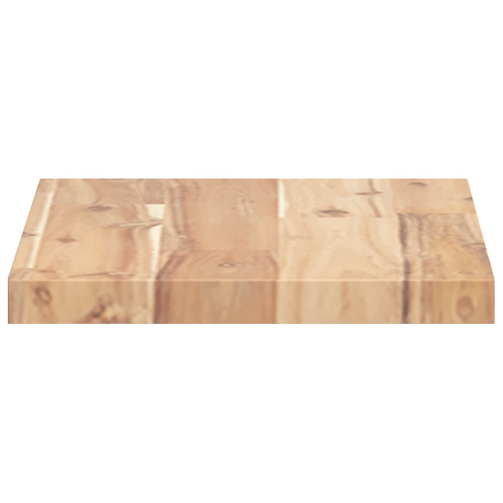 vidaXL Półka ścienna, 40x20x2 cm, surowe lite drewno akacjowe