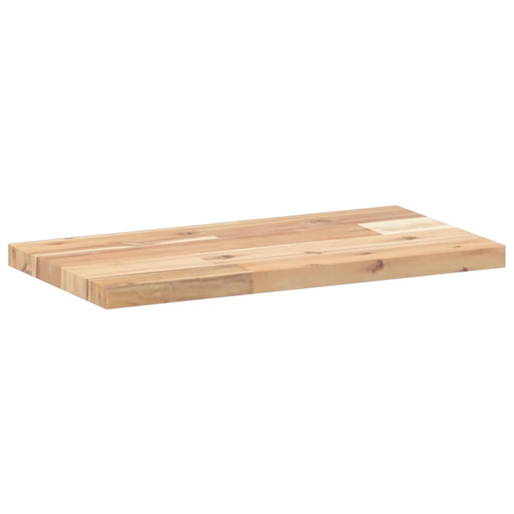 vidaXL Półka ścienna, 40x20x2 cm, surowe lite drewno akacjowe