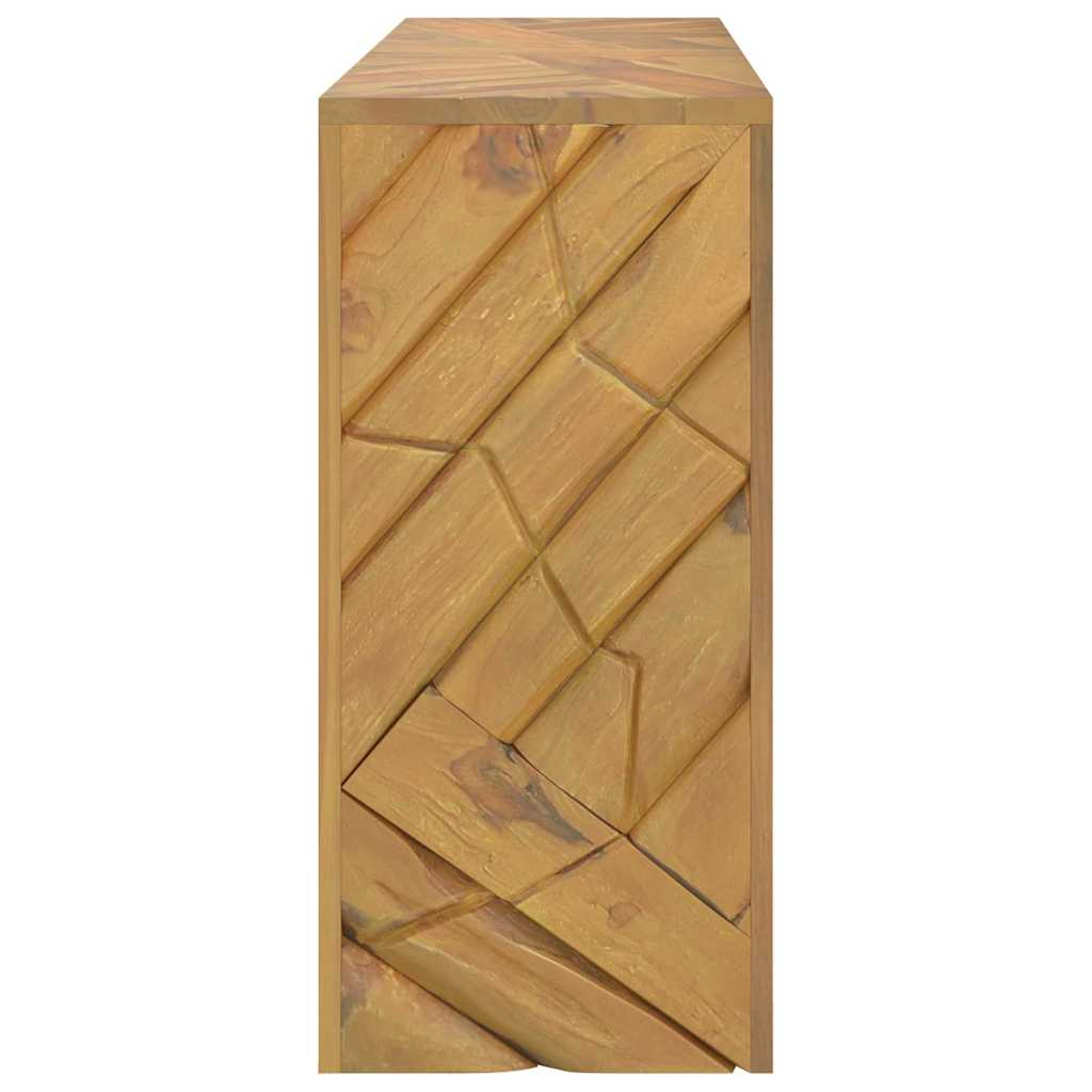vidaXL Stolik konsolowy, 110x35x75 cm, lite drewno tekowe