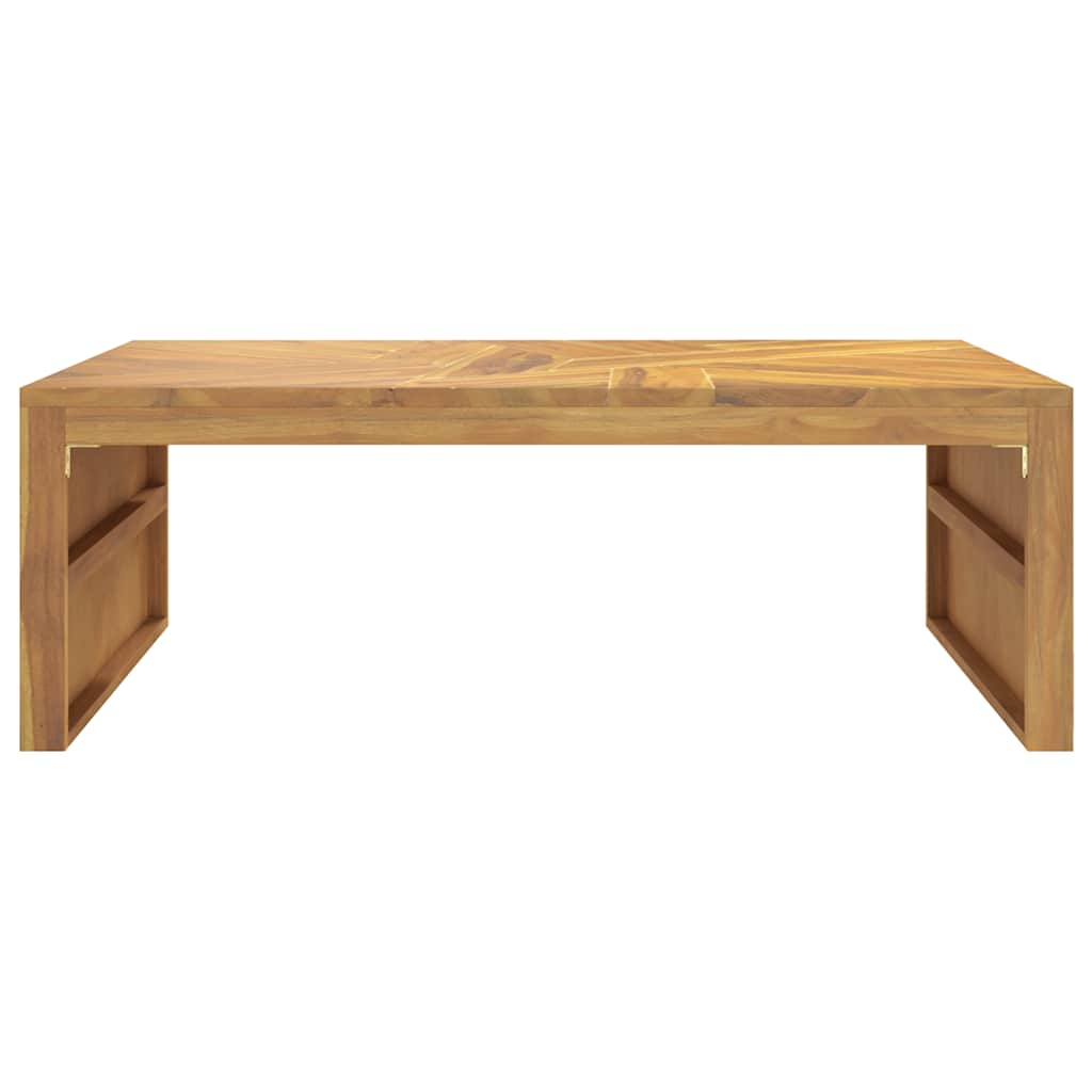 vidaXL Stolik kawowy, 110x60x38 cm, lite drewno tekowe