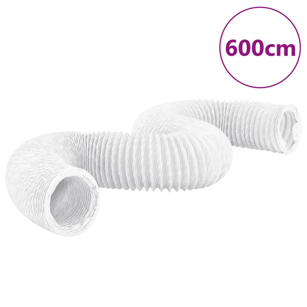 vidaXL Przewód wentylacyjny PVC, 6 m, Ø20 cm