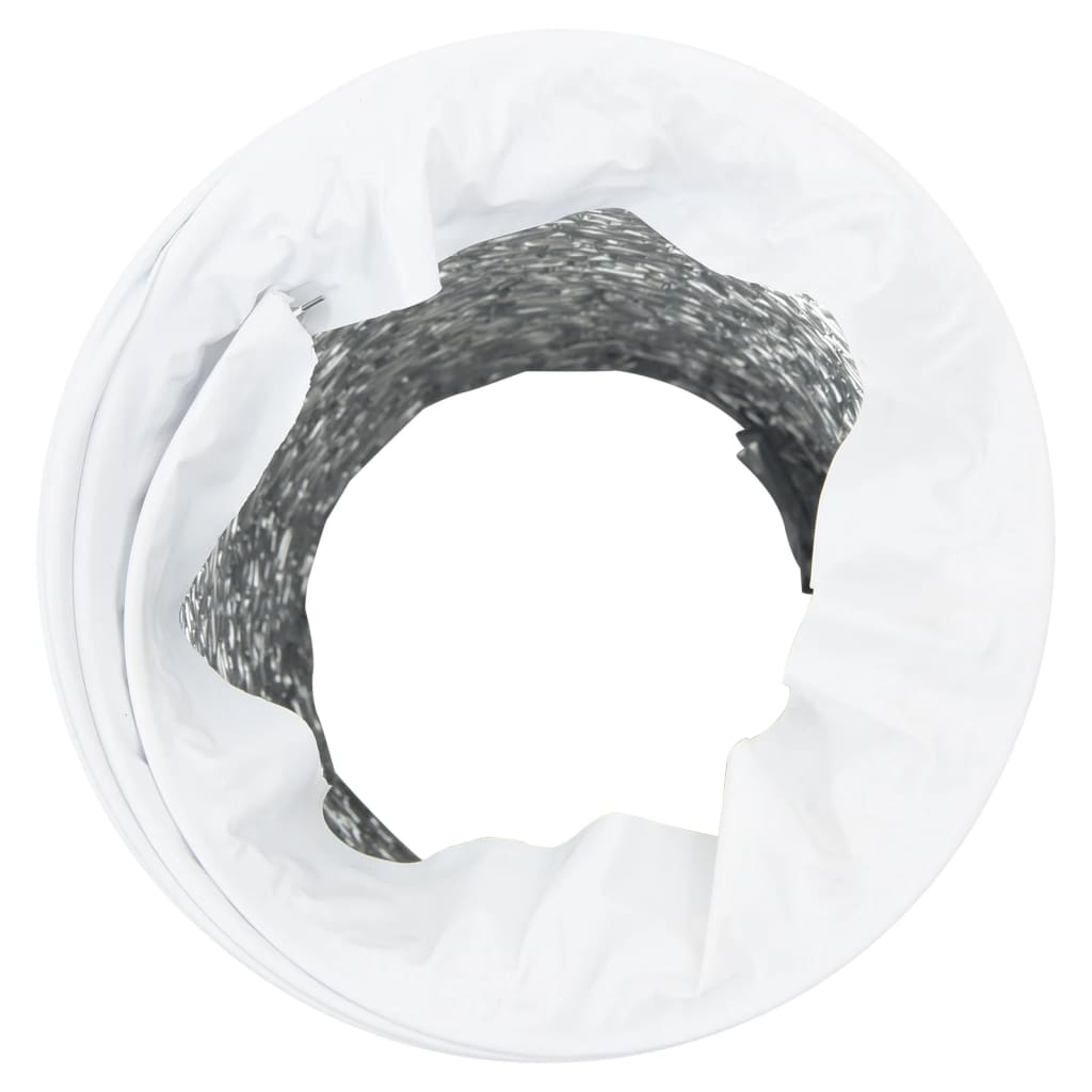 vidaXL Przewód wentylacyjny, aluminium i PVC, 6 m, Ø10 cm