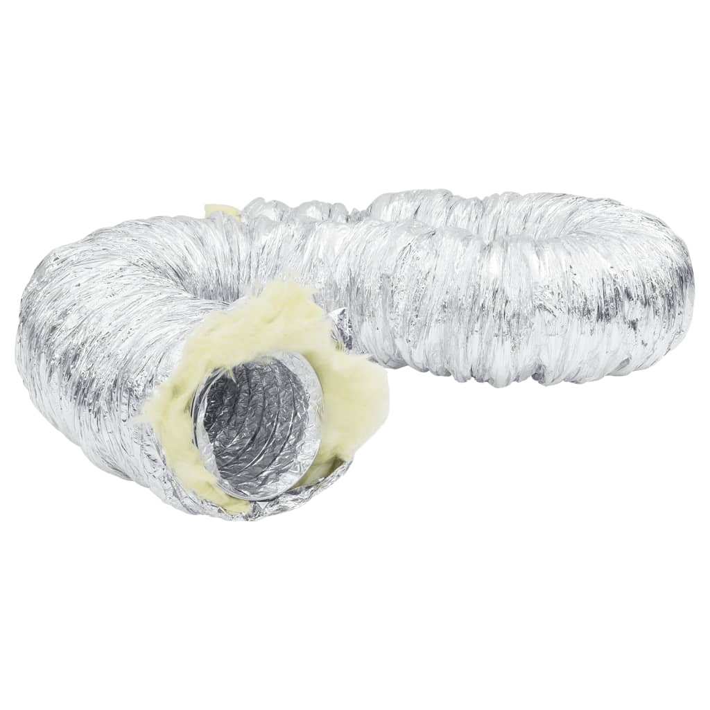 vidaXL Przewód wentylacyjny, izolowany, aluminiowy, 6 m, Ø12,5 cm
