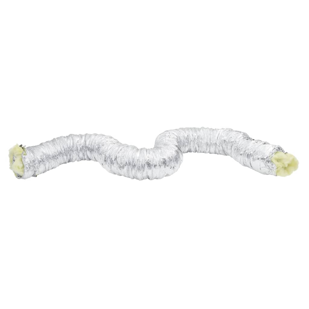 vidaXL Przewód wentylacyjny, izolowany, aluminiowy, 6 m, Ø12,5 cm