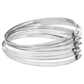 vidaXL Opaski zaciskowe do węży, 6 szt, 91-220 mm, stal nierdzewna 304