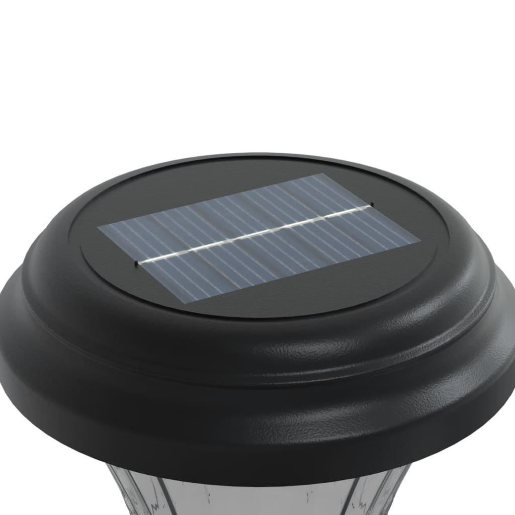 vidaXL Solarne lampki ogrodowe, z kolcem, 12 szt., białe światło