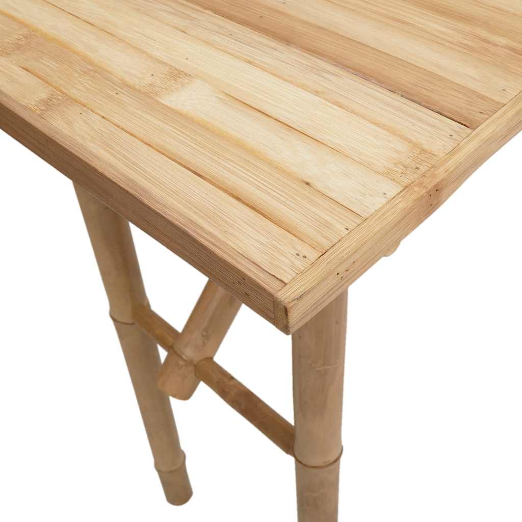 vidaXL Stolik konsolowy, 115x39x75 cm, bambusowy