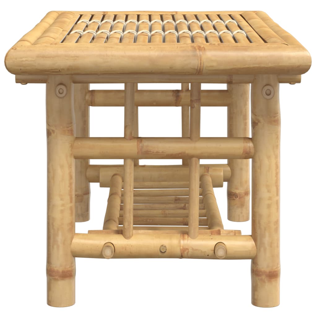 vidaXL Stolik kawowy, 70x45x36 cm, bambusowy