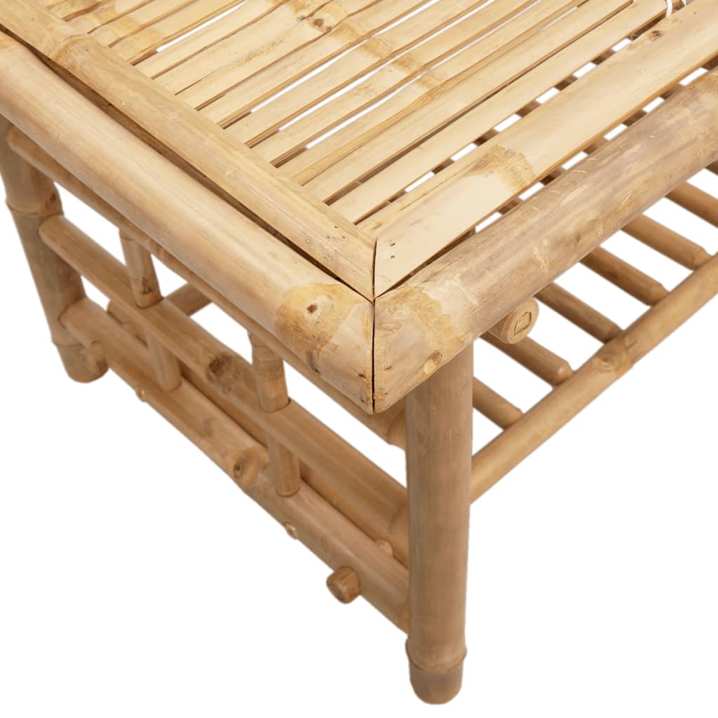 vidaXL Stolik kawowy, 70x45x36 cm, bambusowy