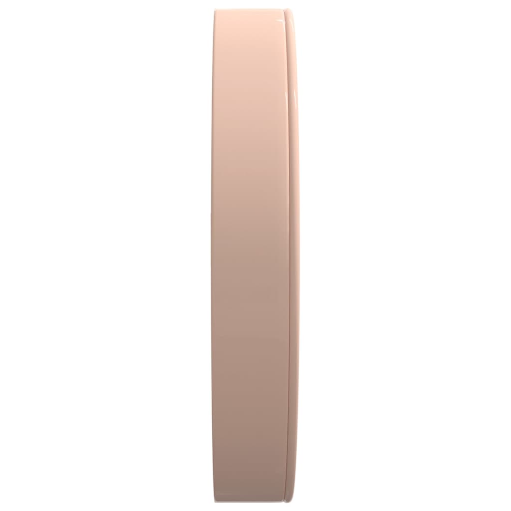 vidaXL Zegar ścienny, złoto-biały, Ø29,5 cm, polistyren i szkło