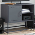 vidaXL Szafka pod telewizor, antracytowa, 68x39x60,5 cm, stalowa