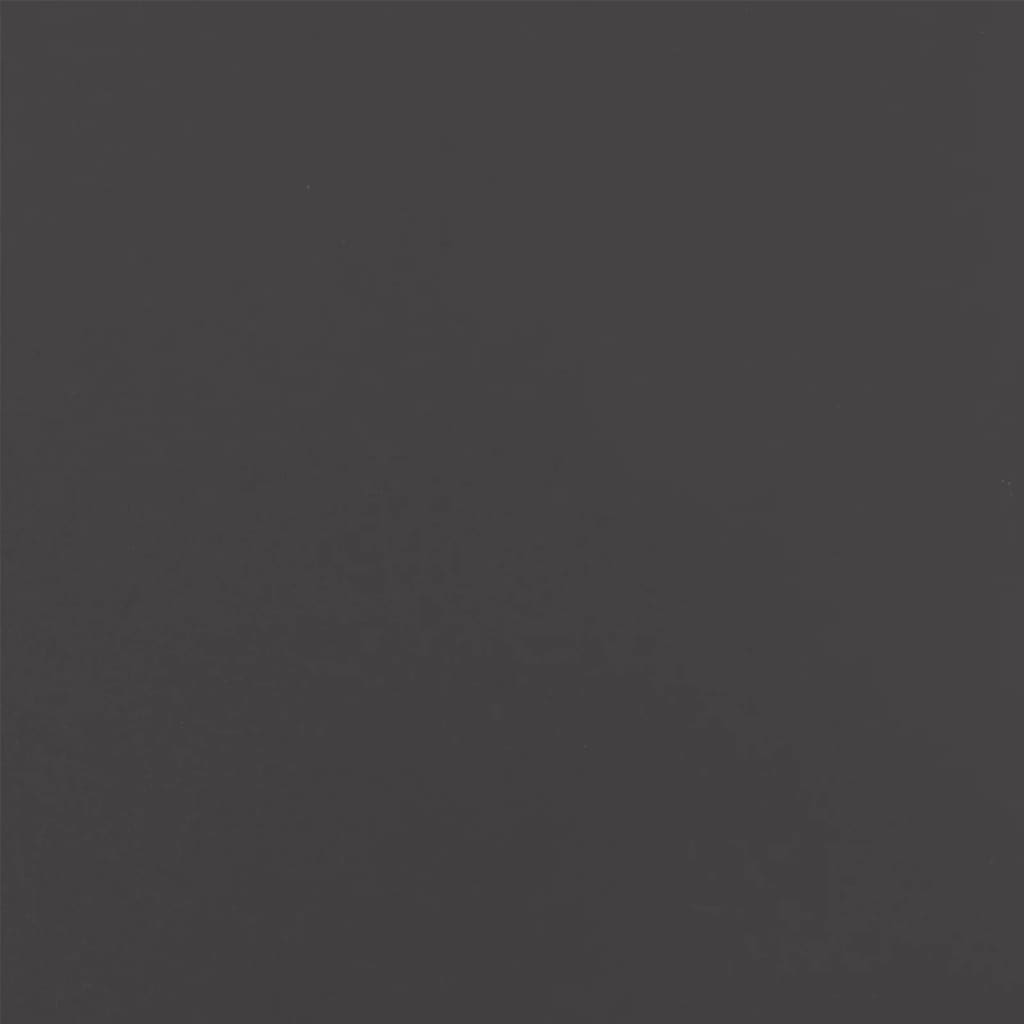vidaXL Szafki nocne, czarne, 36x39x60,5 cm, stal