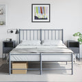 vidaXL Szafki nocne, 2 szt., antracytowe, 36x39x60,5 cm, stal