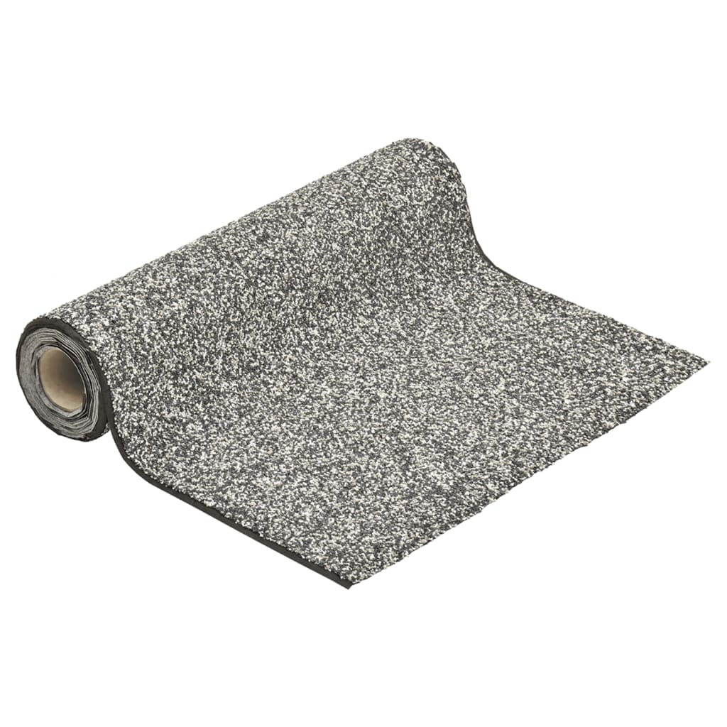 vidaXL Wykładzina do oczka wodnego, z kamyczkami, szara, 500x100 cm