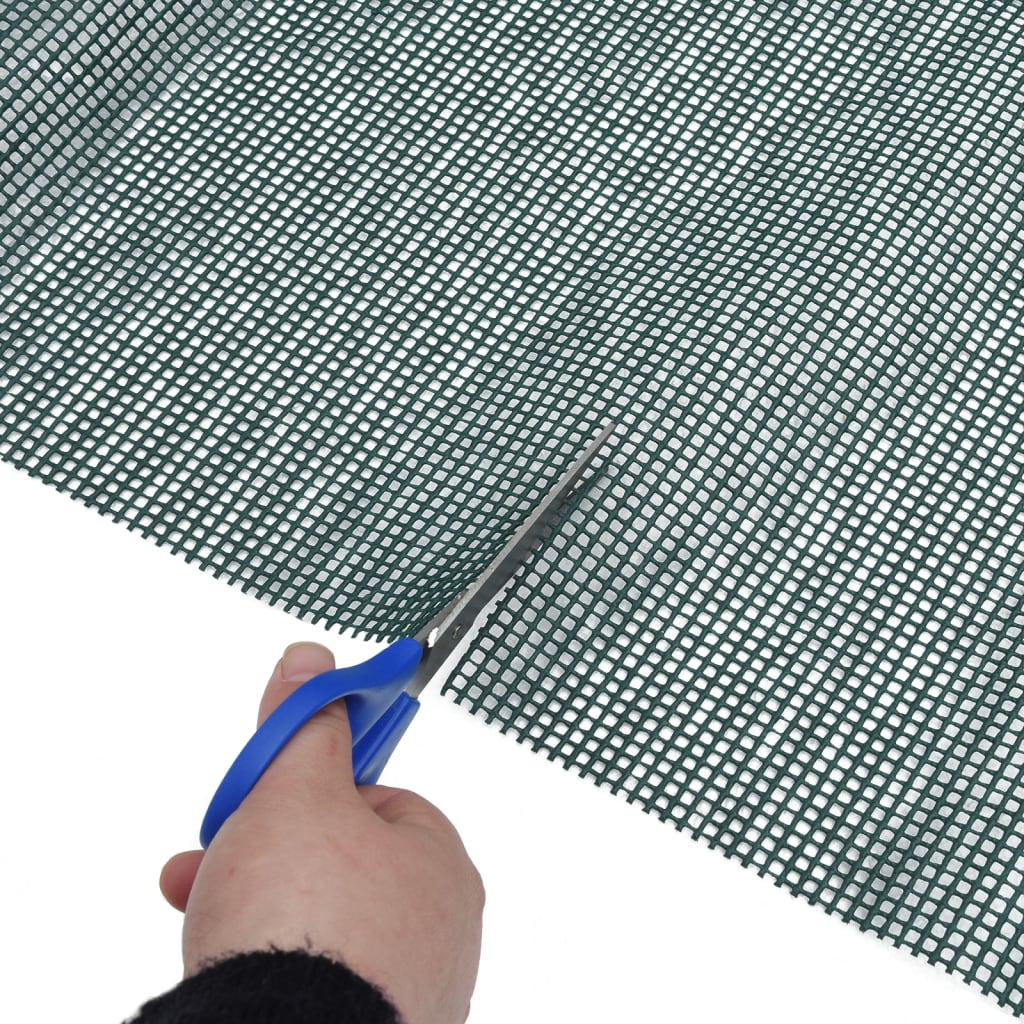 vidaXL Wykładzina do namiotu, zielona, 4,5x2,5 m