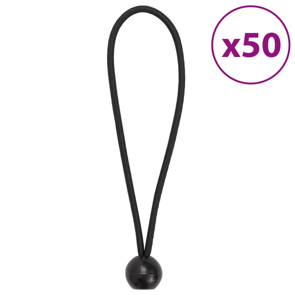 vidaXL Linki transportowe, z kulką, 50 szt., 21 x 0,5 cm