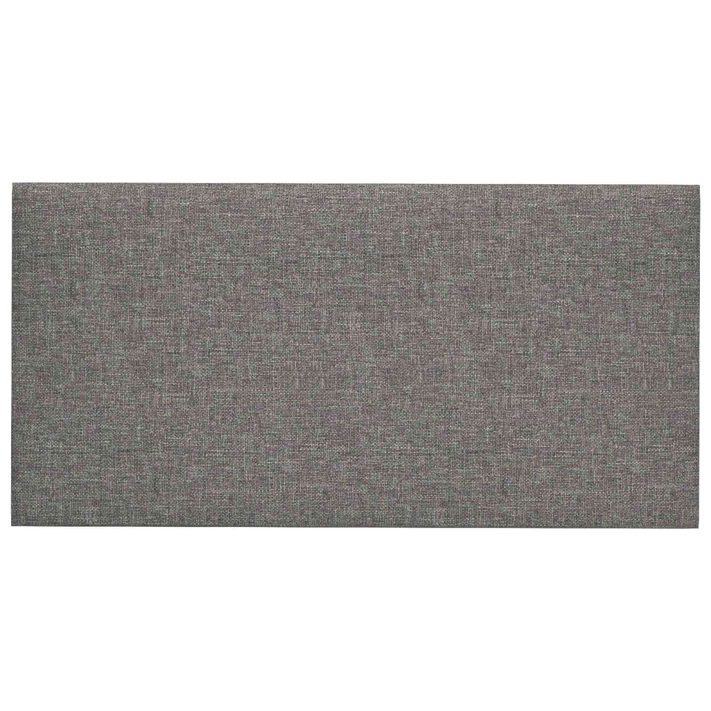 vidaXL Wejściowy zagłówek 12 pcs Jasnoszary 30 x 15 cm tkanina