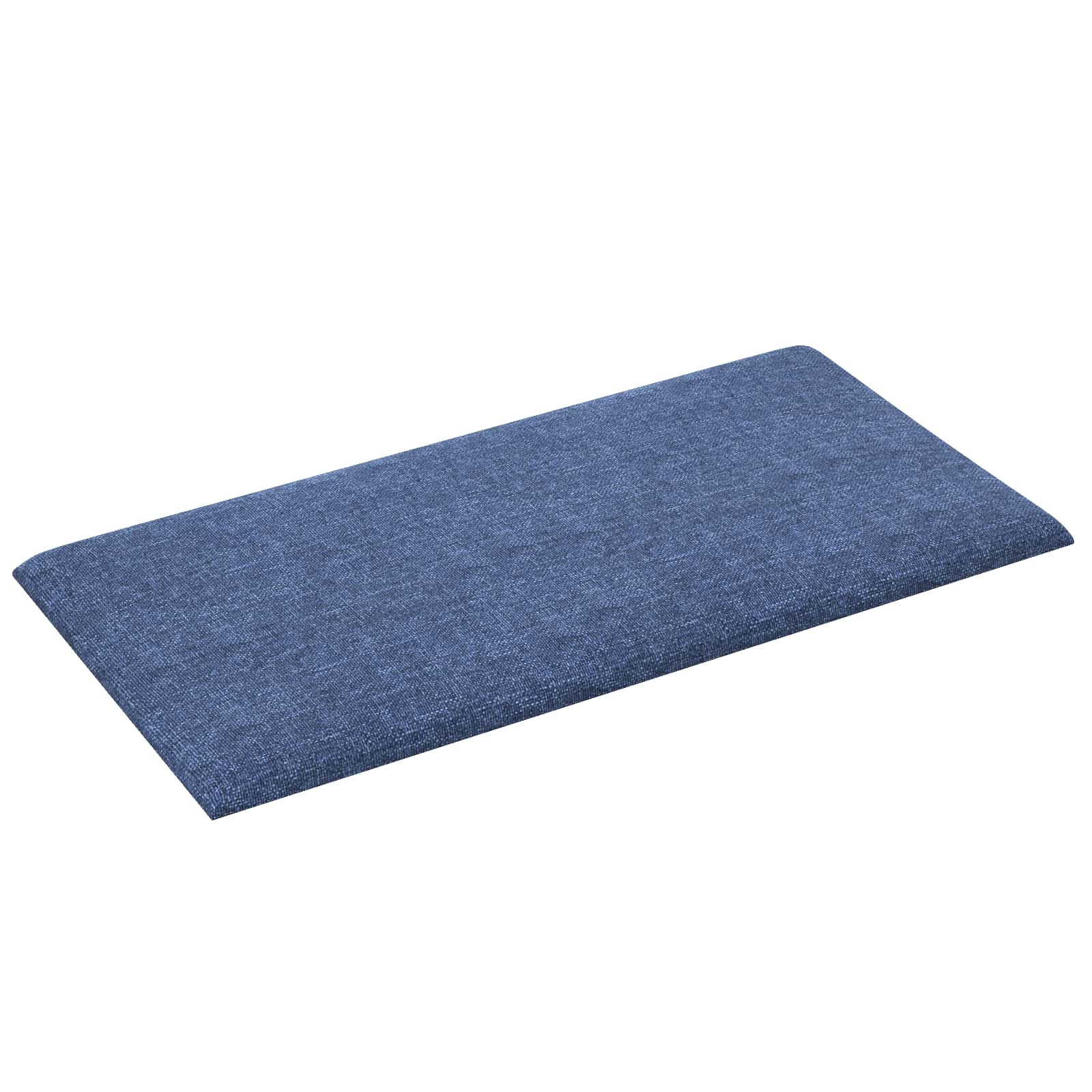 vidaXL Wejściowy zagłówek 12 pcs Niebieski 30 x 15 cm tkanina